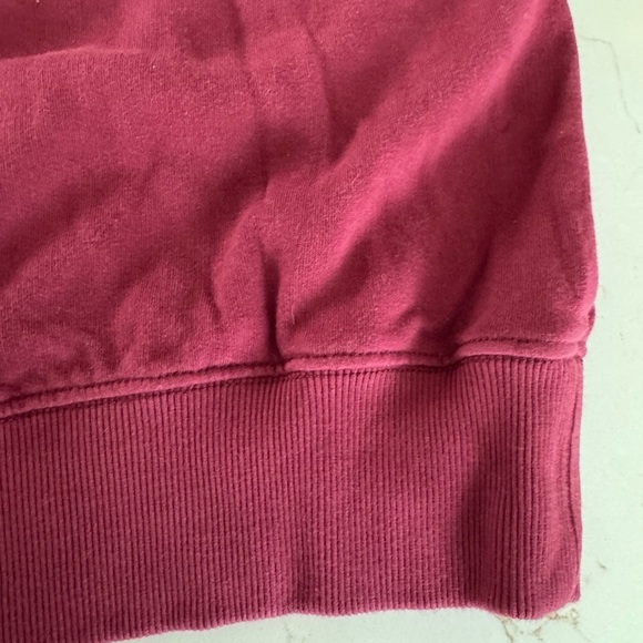 NWT BDG Urban Outfitters Emory Ruffle Mockneck Pullover Sweatshirt with Lace - Picture 7 of 13